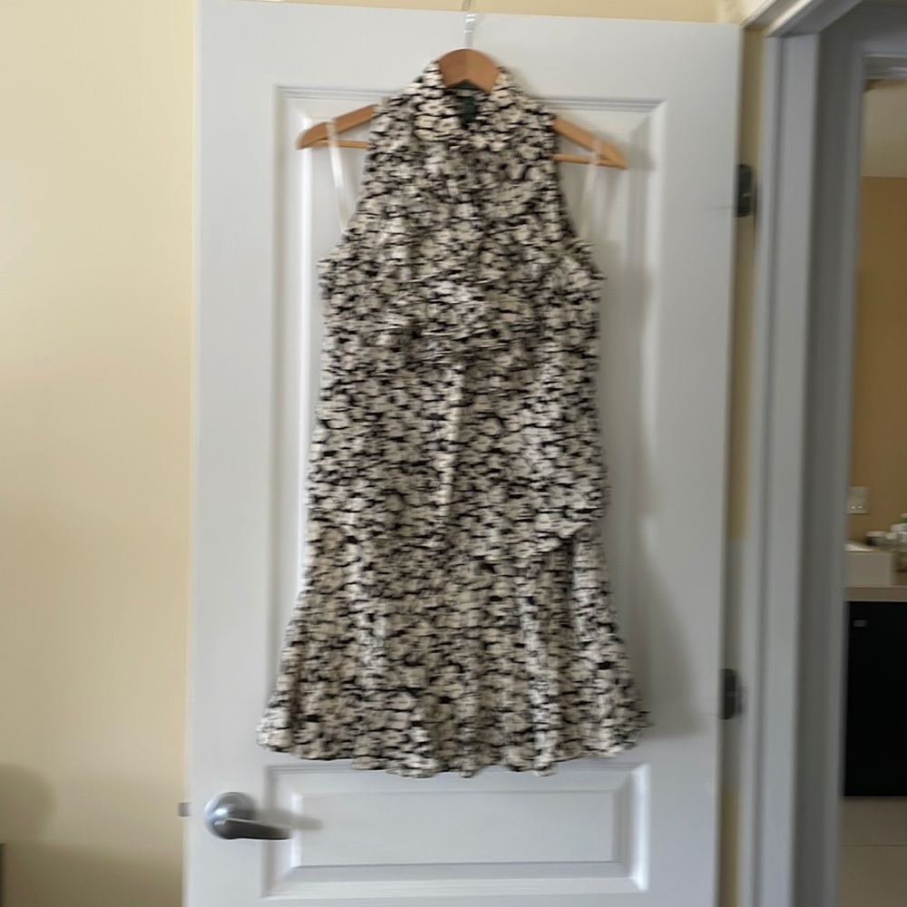 Ralph Lauren print sleeveless top and skirt
